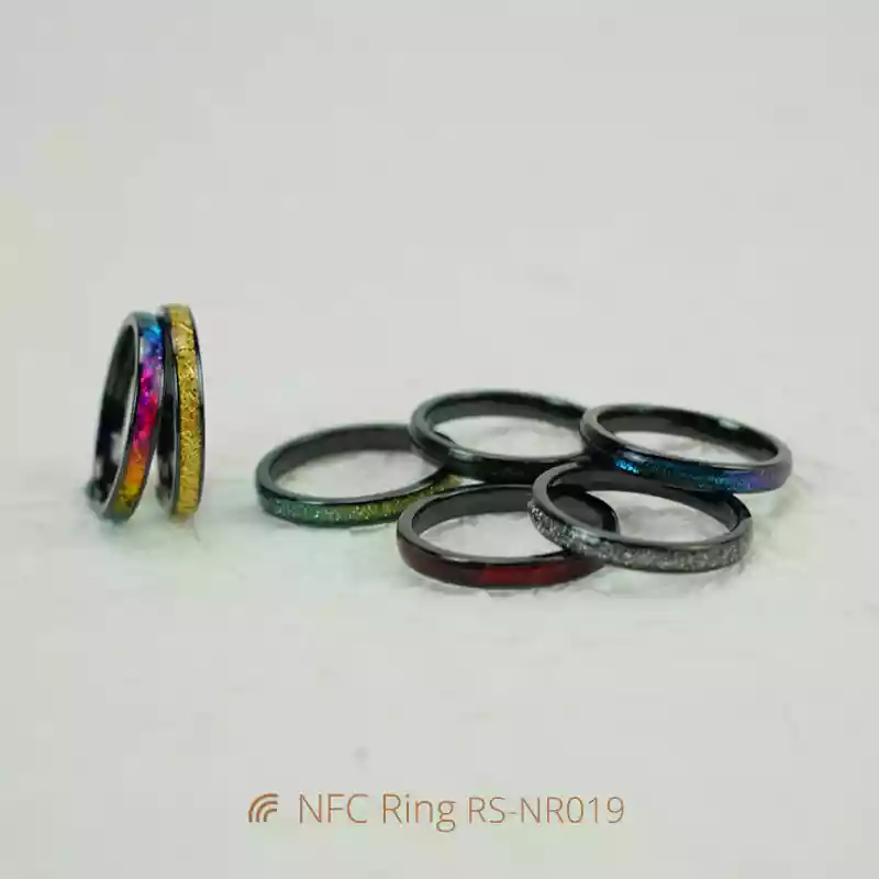 3MM Best NFC Smart Ring Epoxy Ceramic Multiple Colors