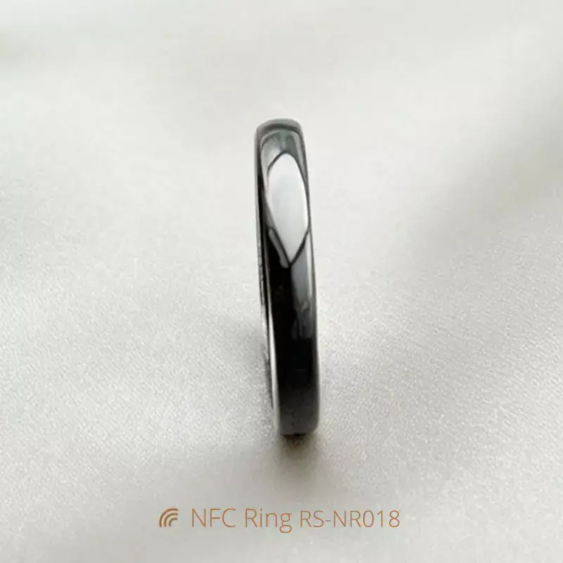 3MM-Wide NFC Smart Finger Ring Waterproof Ceramic Rings