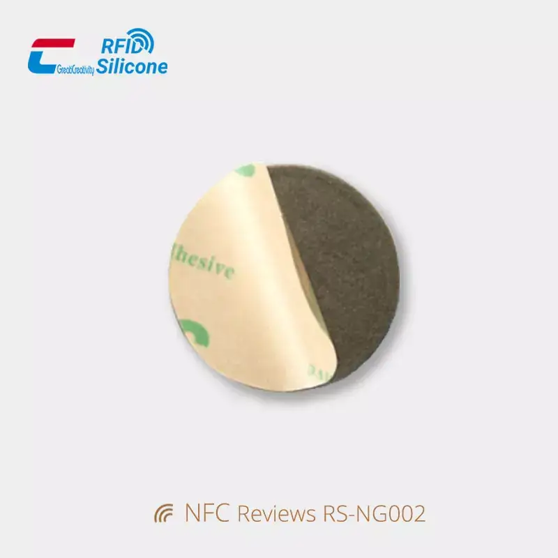 Custom NFC Sticker Epoxy Phone NTAG213 Google Review Tags 